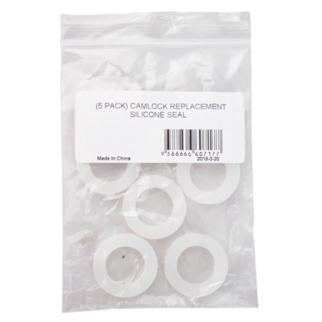 EMPAQUE DE SILICON PARA CAMLOCK HEMBRA (5 PZ)