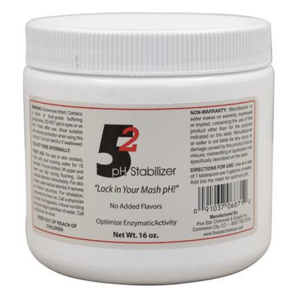 ESTABILIZADOR DE pH 5.2 (1 lb)