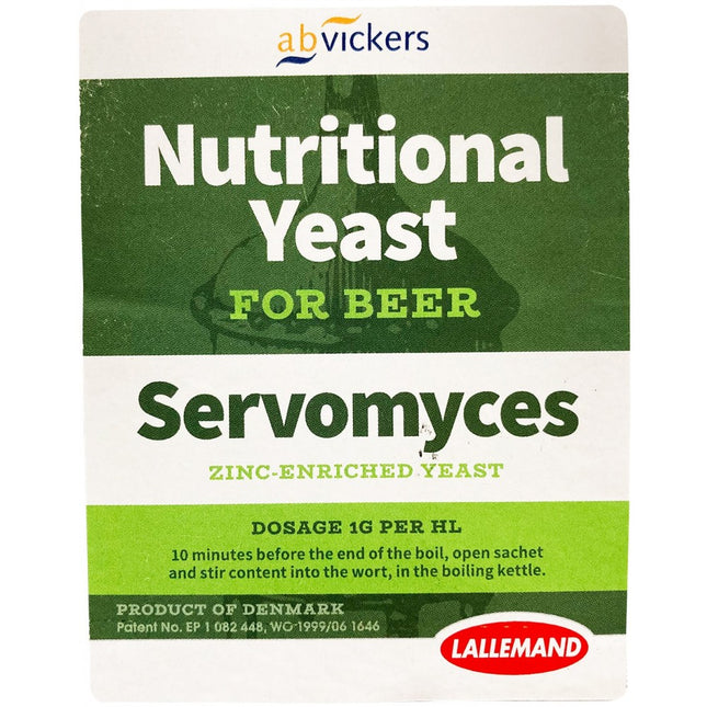 SERVOMYCES, NUTRIENTE PARA LEVADURA 10 GRAMOS