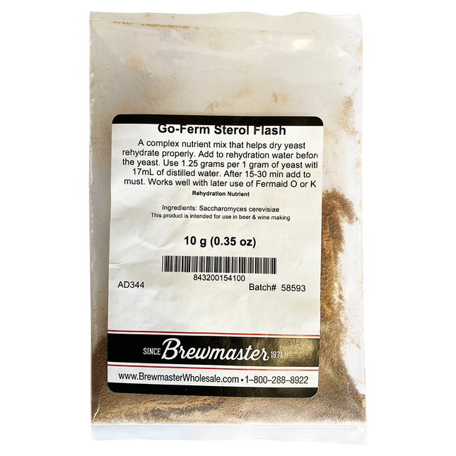 GO-FERM STEROL FLASH™ NUTRIENTE PARA REHIDRATACION DE LEVADURA