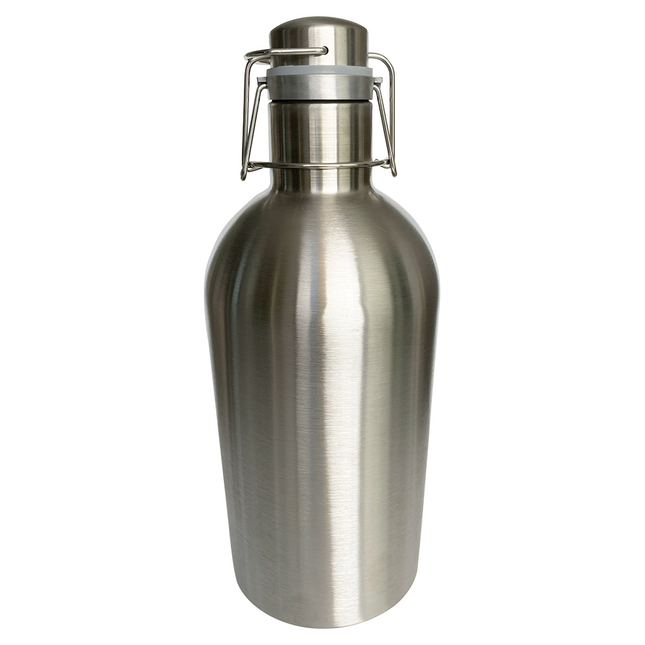 GROWLER DE ACERO INOXIDABLE DE 2 LITROS Y DOBLE PARED