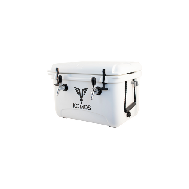 JOCKEY BOX KOMOS® RUBICON (2 GRIFOS) COLD PLATE CONEXIONES DUOTIGHT - ENTRADA LATERAL