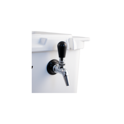 JOCKEY BOX KOMOS® RUBICON (2 GRIFOS) COLD PLATE CONEXIONES DUOTIGHT - ENTRADA LATERAL