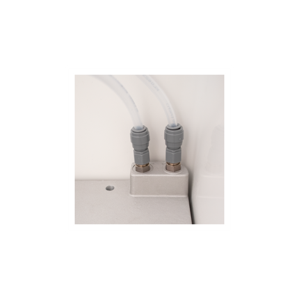 JOCKEY BOX KOMOS® RUBICON (2 GRIFOS) COLD PLATE CONEXIONES DUOTIGHT - ENTRADA LATERAL