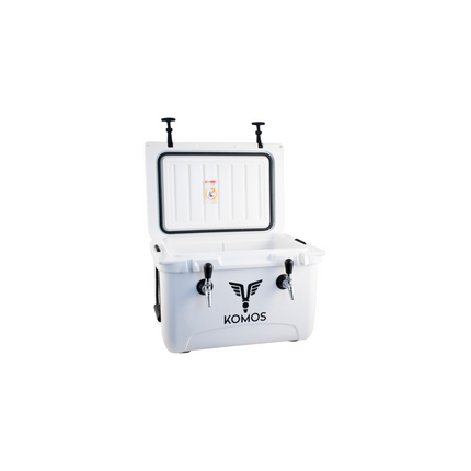 JOCKEY BOX KOMOS® RUBICON (2 GRIFOS) COLD PLATE CONEXIONES DUOTIGHT - ENTRADA LATERAL