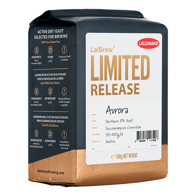 LEVADURA AURORA™ NORTHERN IPA YEAST 500 g EDICION LIMITADA