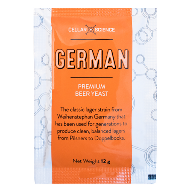 LEVADURA CellarScience® GERMAN Dry Weihenstephan Lager Yeast