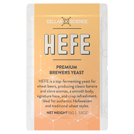 LEVADURA CellarScience® HEFE DRY YEAST |CERVEZA DE TRIGO
