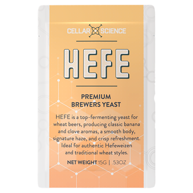 LEVADURA CellarScience® HEFE DRY YEAST |CERVEZA DE TRIGO