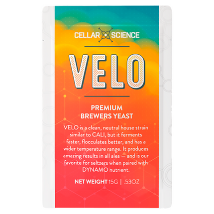 LEVADURA CellarScience® VELO |CERVEZA DE ESPECIALIDAD / SELTZERS