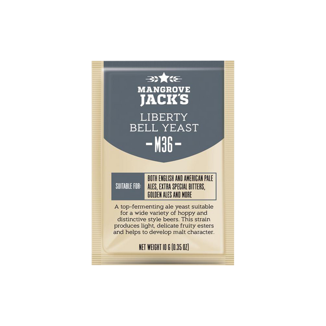 LEVADURA M36 LIBERTY BELL ALE 10 g FECHA DE CONSUMO PREFERENTE ANTERIOR