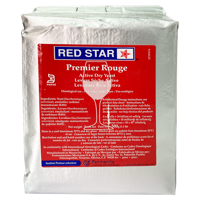 LEVADURA PREMIER ROUGE (PASTEUR RED) 500 g