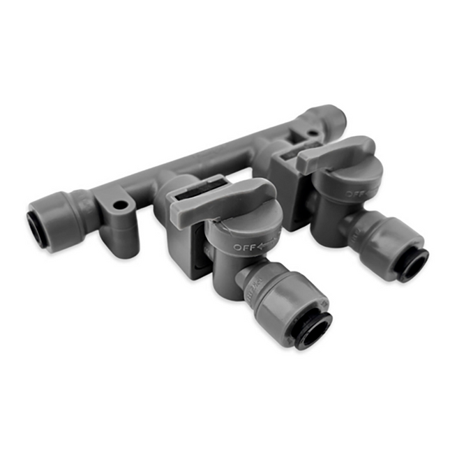 MANIFOLD DUOTIGHT PARA GAS CON VALVULAS CHECK 8 mm (5/16 in.)