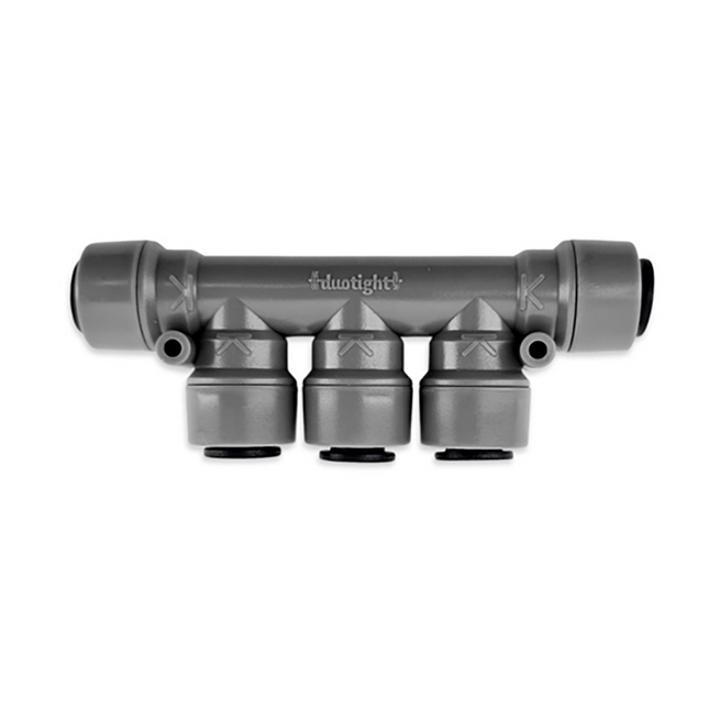 MULTI "T" DUOTIGHT DE 5 VIAS 8 mm (5/16 in.)