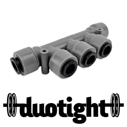 MULTI "T" DUOTIGHT DE 5 VIAS 8 mm (5/16 in.)