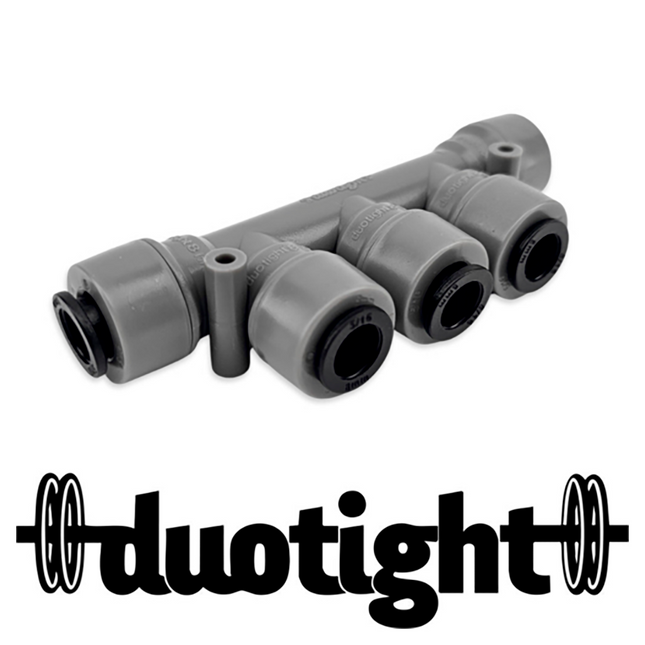 MULTI "T" DUOTIGHT DE 5 VIAS 8 mm (5/16 in.)