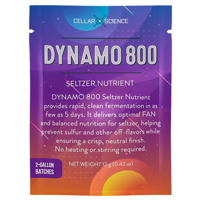 NUTRIENTE PARA SELTZER - DYNAMO 800 (PARA 2 y 5 GALONES)