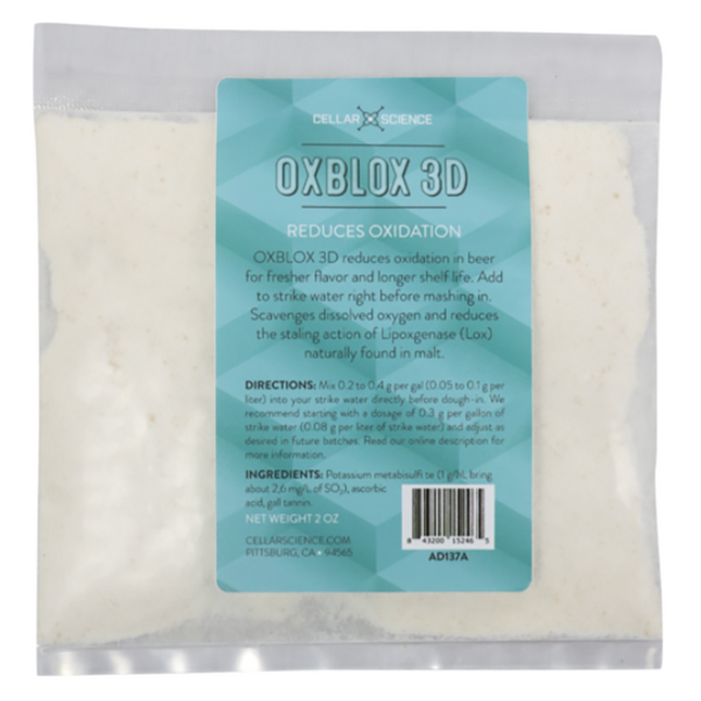 OXBLOX 3D REDUCTOR DE OXIGENO DISUELTO 2 OZ