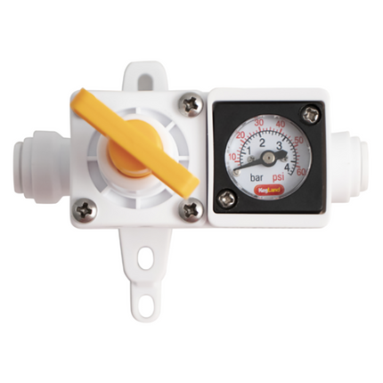 REGULADOR EN LINEA DUOTIGHT 8 mm (5/16 in.) CON MANOMETRO