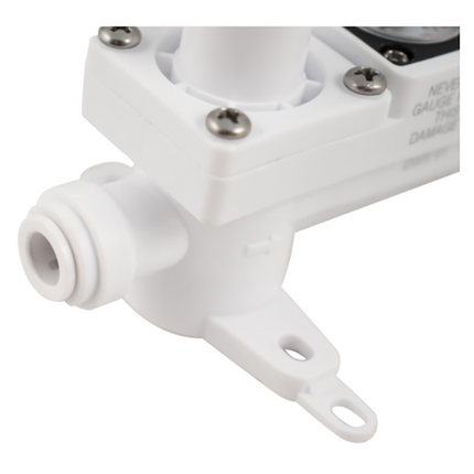 REGULADOR EN LINEA DUOTIGHT 8 mm (5/16 in.) CON MANOMETRO