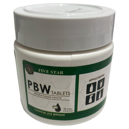 LIMPIADOR PBW TABLETAS 2.5 g CON 30 TABLETAS