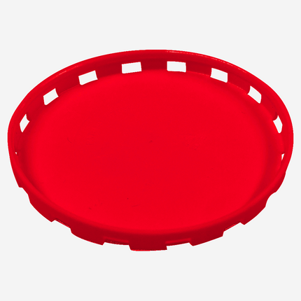 TAPA PARA BARRIL SANKE ROJA