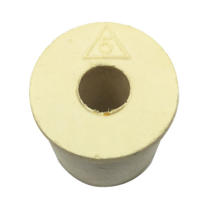 TAPON No. 5 CON PERFORACION PARA AIRLOCK