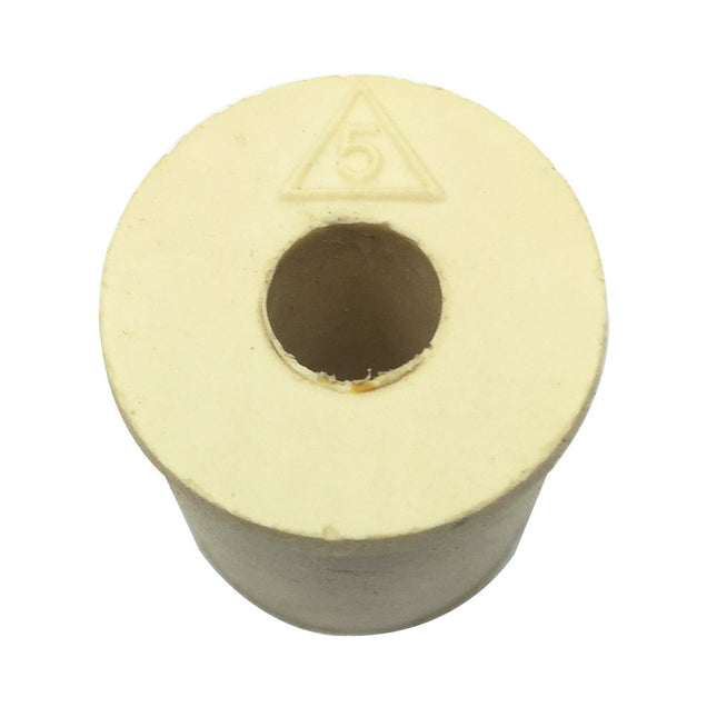 TAPON No. 5 CON PERFORACION PARA AIRLOCK