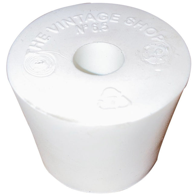 TAPON No. 6.5 CON PERFORACION PARA AIRLOCK