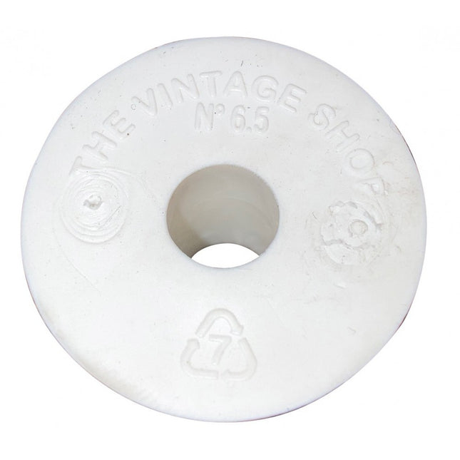 TAPON No. 6.5 CON PERFORACION PARA AIRLOCK