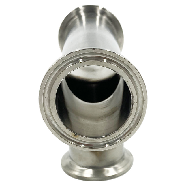 TEE "T" TRI-CLAMP 1.5" DE ACERO INOXIDABLE
