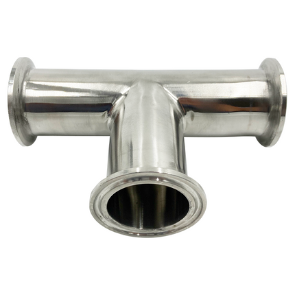 TEE "T" TRI-CLAMP 1.5" DE ACERO INOXIDABLE