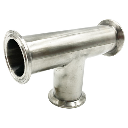 TEE "T" TRI-CLAMP 1.5" DE ACERO INOXIDABLE