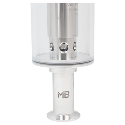 VALVULA DE DESCARGA (SPUNDING VALVE) TRI-CLAMP DE 1.5" | 2 BAR | 15-30 PSI