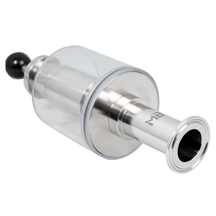 VALVULA DE DESCARGA (SPUNDING VALVE) TRI-CLAMP DE 1.5" | 2 BAR | 15-30 PSI