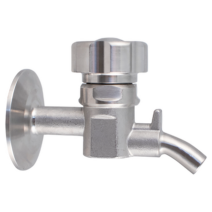 VALVULA DE MUESTREO TRICLAMP 1.5" COMPATIBLE CON PIGTAIL